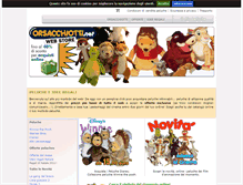 Tablet Screenshot of orsacchiotti.net